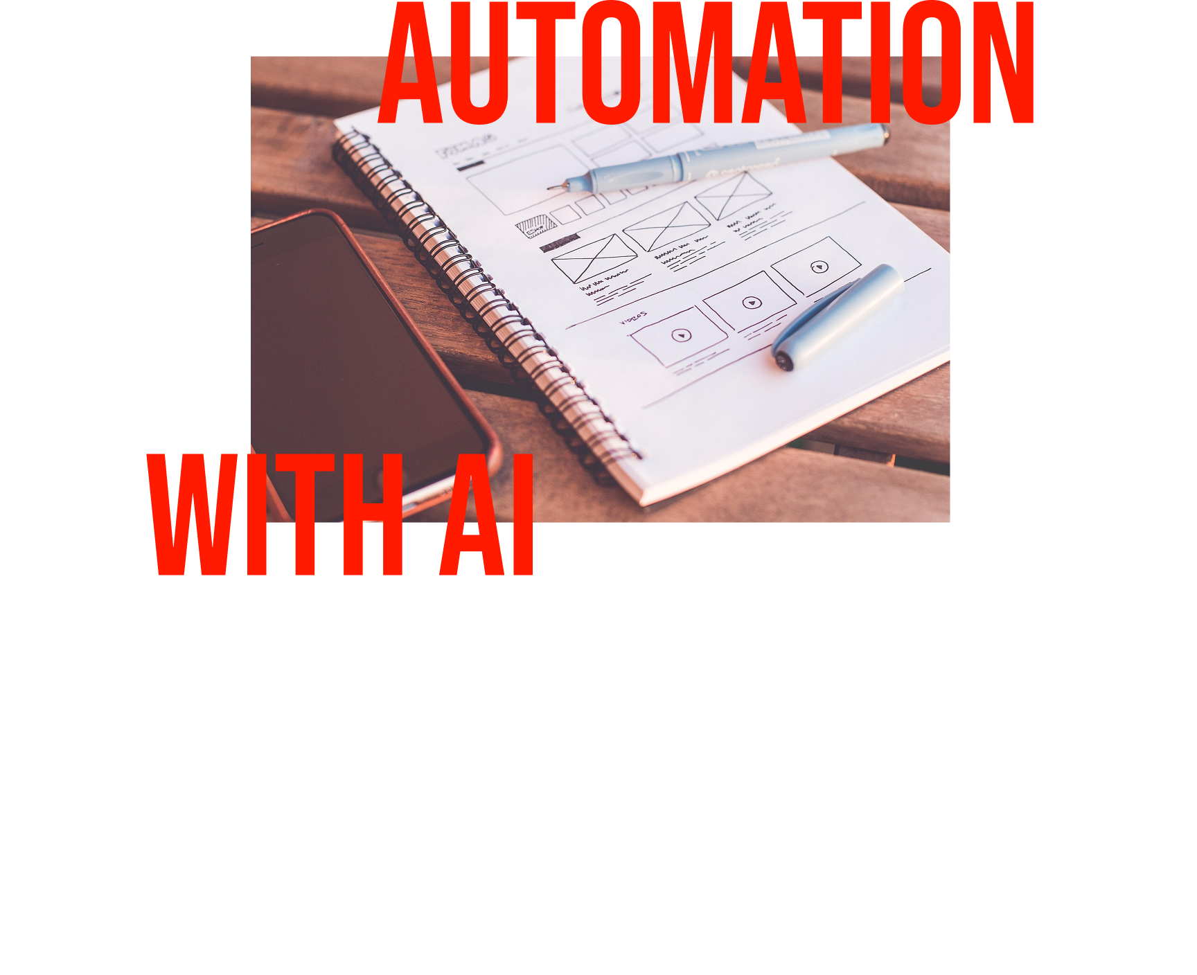 Automation with AI illustration