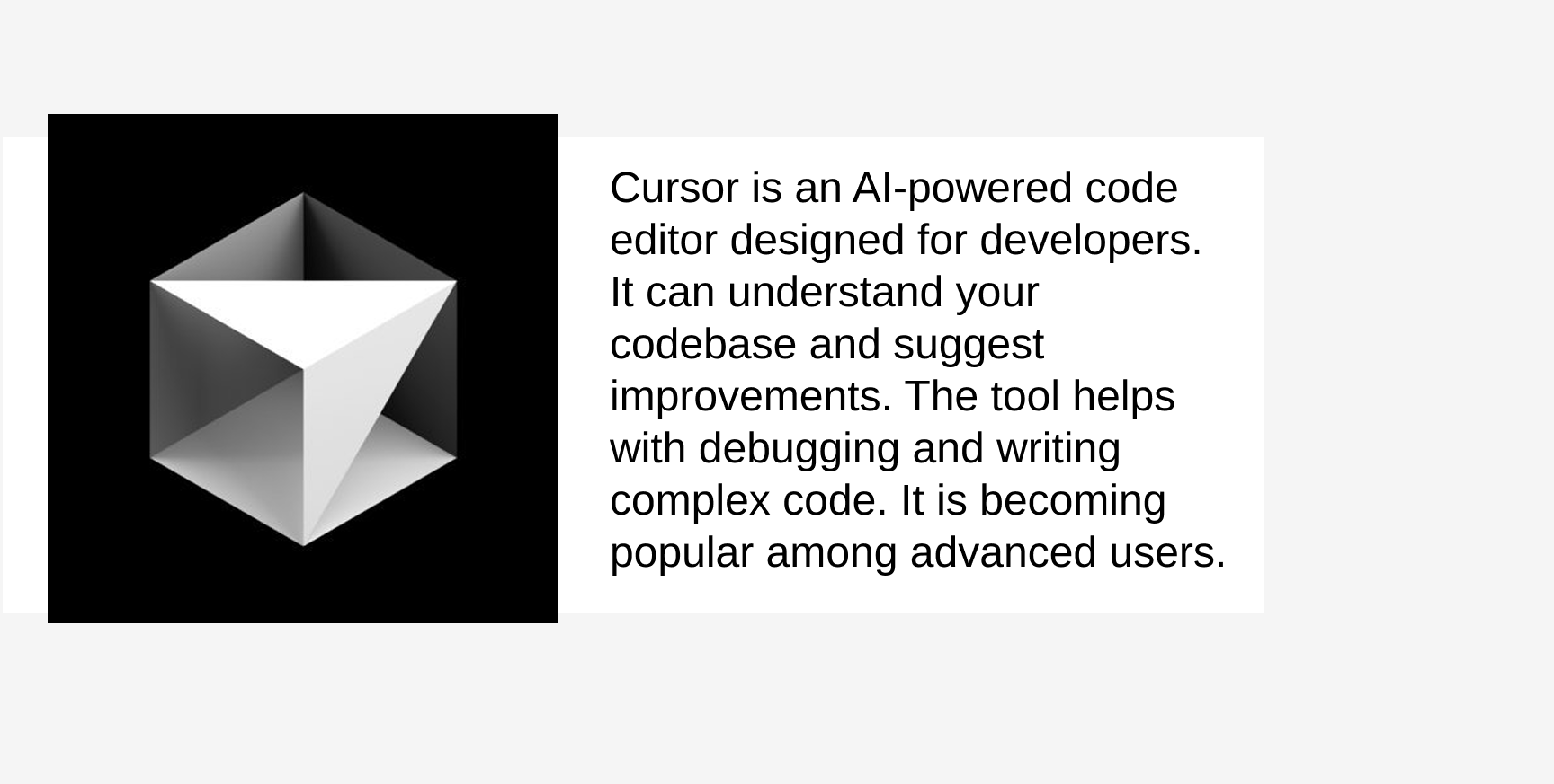 Cursor description