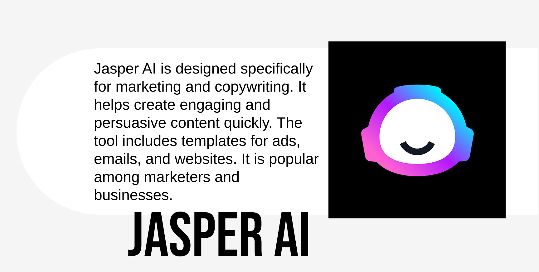 Jasper AI description
