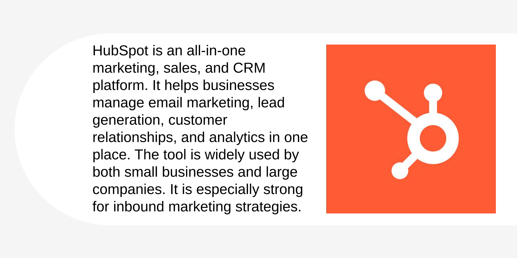HubSpot description
