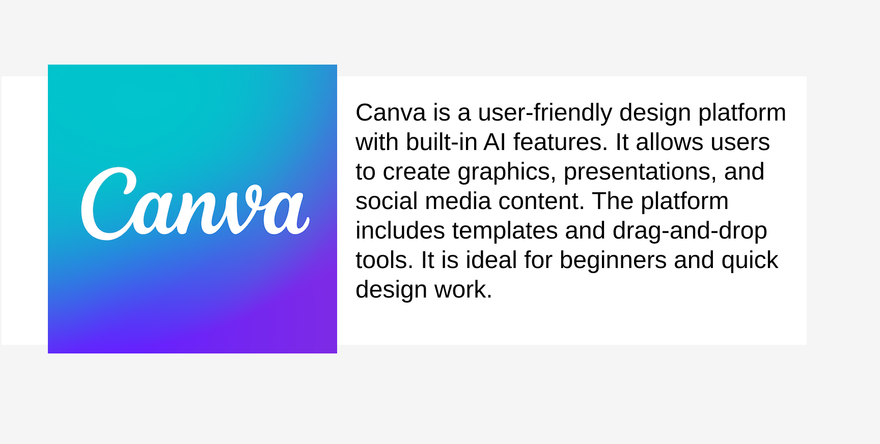 Canva description