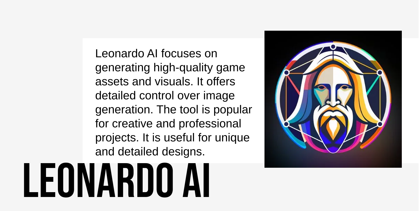 Leonardo AI description