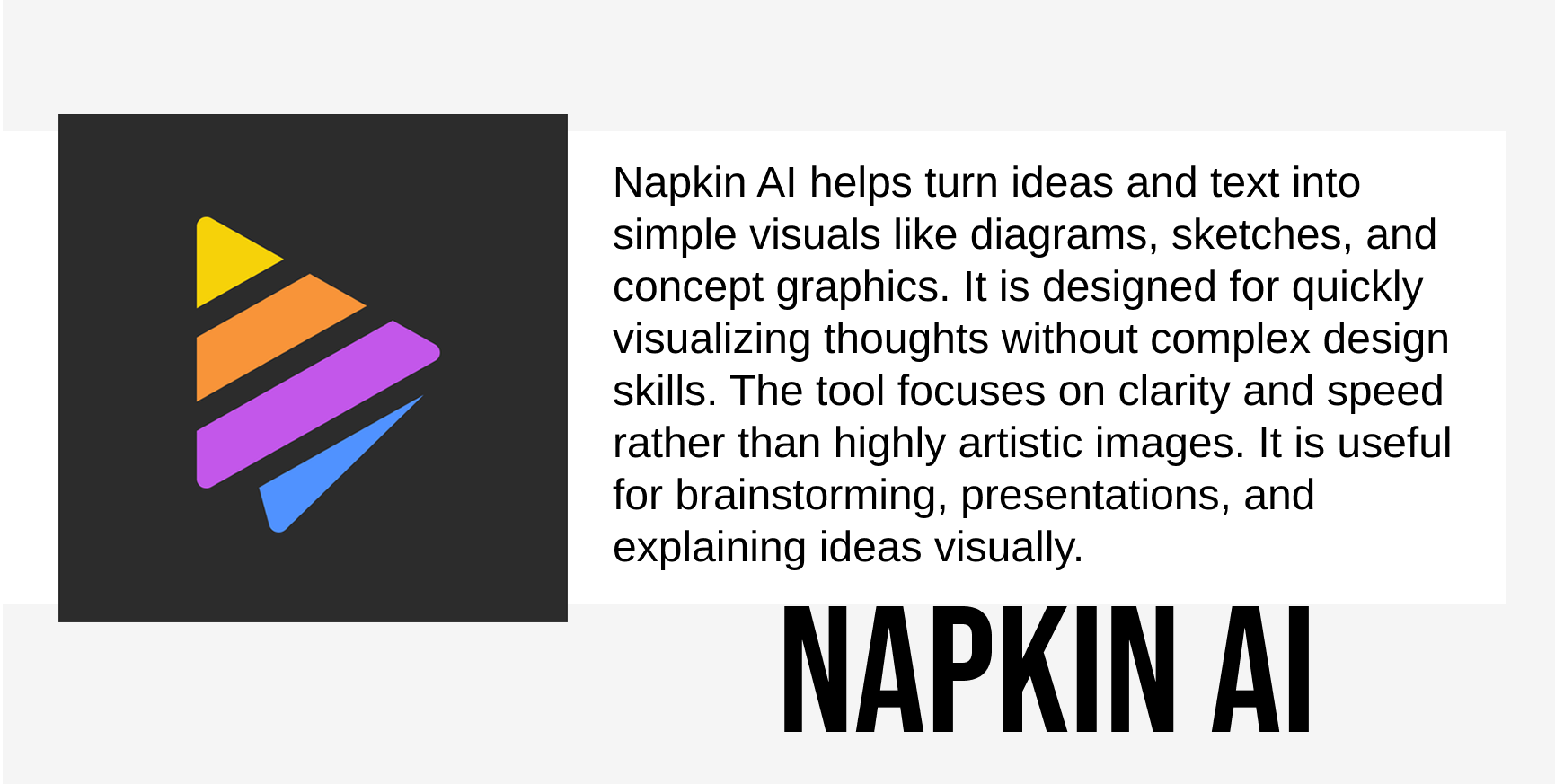 Napkin AI description